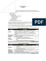 Task Performance Guidelines Instructions:: Report, Reaction Paper, and Essay