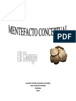 Creación Mentefacto Conceptual Hongo - Gladis Bonilla