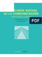 Psicologia Social de La Comunicacion Yolanda Pastor
