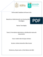 Tarea 3. Formularios Electrónicos y Distribución Masiva de Documentos. Andrea Samantha Vélez Acosta. Gpo.A