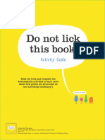 Do Not Lick This Book: Activity Guide
