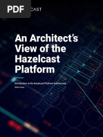 An Architect's View of The Hazelcast Platform