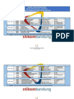 JADWAL KULIAH REGULER SORE (2 Semester) GENAP 2021-2022