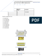 Volvo Truck 8 Pin To OBD-2 Adapter Pinout Diagram