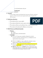 Day One Lesson Title: Content Area and Grade Level: Unit Goal