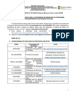 IFAM prorroga inscrição para programa socioassistencial