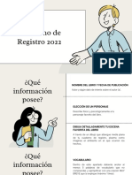 Cuaderno de Registro