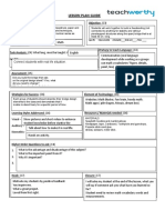 Lesson Plan Guide: Specific Measureable Attainable Relevant - Time