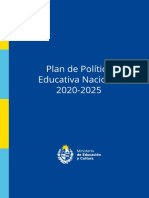 Plan de Politica Educativa Nacional - Nuevo