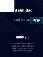 Hechos Históricos de La Contabilidad