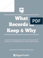 What To Records To Keep and Why