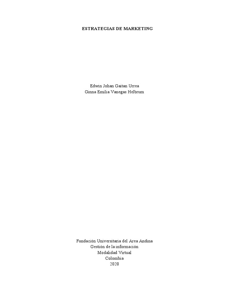 Estrategias de Marketing Efectivas | PDF | Marketing | Publicidad