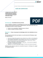 Esquema clase virtual herramientas complementarias