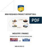 BRM Research Project Report'2011: MBA-IB 2010-12