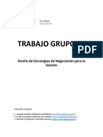 Diseño de Estrategias de Negociación para La Gestión