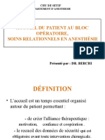 Accueil Du Patient Au Bloc Opératoire (1)