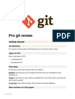 Pro Git Review: Getting Started