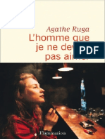 L'homme Que Je Ne Devais Pas Aimer (Agathe Ruga)