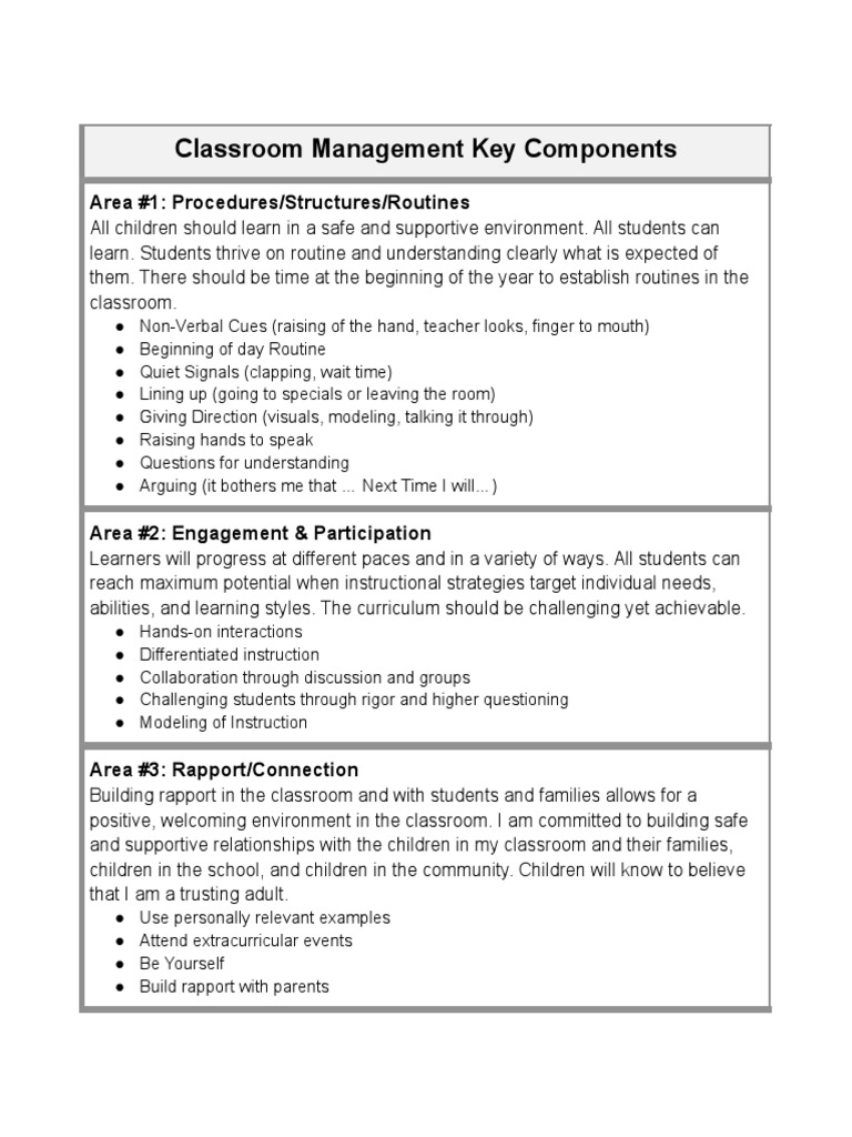 classroom-management-plan-pdf-classroom-classroom-management