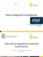 Marco Regulatorio Ambiental