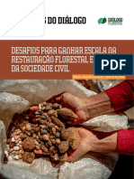 Cadernos do Diálogo Vol.10 - Desafios para ganhar escala na restauração florestal e o papel da sociedade civil