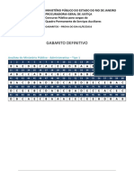 FGV 2016 Mpe RJ Tecnico Do Ministerio Publico Administrativa Gabarito