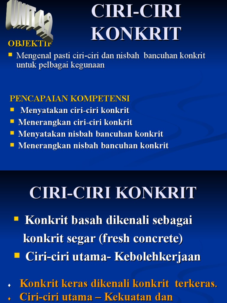 Konkrit 1 | PDF