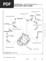 Transmission Valve Body Assy (U250E) : Components