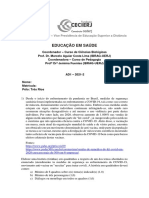 Ad1 Esaude - Nota 10