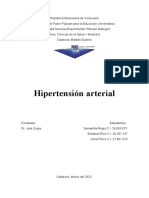 Informe Hipertensión Arterial