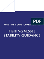 Fishing Vessel Stability Guidance: Maritime & Coastguard Agency