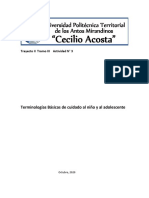 Terminologia Pediatria y Adolescente Tramo Iii