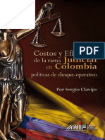 Costos y Eficiencia de La Rama Judicial en Colombia - ANIF