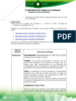 Act. 1.3 - Orozco - Perez - Cuadro de Indicadores de Riesgo en El Embarazo