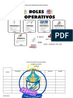 Roles de Los Integrantes Del Grupo de Trabajo