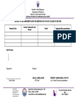 Republic of The Philippines Department of Education Region IX, Zamboanga Peninsula