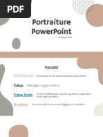 Drawing 1 Portraiture Powerpoint