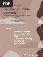 Comprehensive Evaluation of Holistic Assessment