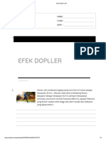 EFEK DOPPLER (1)