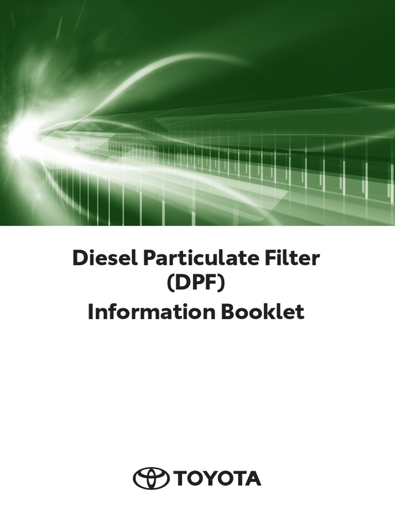 Diesel Particulate Filter (DPF) Information Booklet | PDF | Exhaust Gas ...