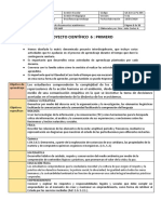 Proyecto Científico 6: Primero