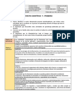 7 Proyecto Científico Bachillerato Primero