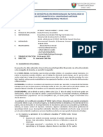 Informe de Practicas Pre Profesionales en Psicologia.