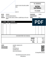 Factura Electrónica: #Unidad Código Descripción Cant. P. Unit. Total