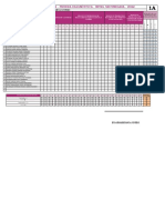 Registro Evaluacion Diagnostica Matematica 4a-4b