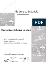Clase 0 - Lengua Española