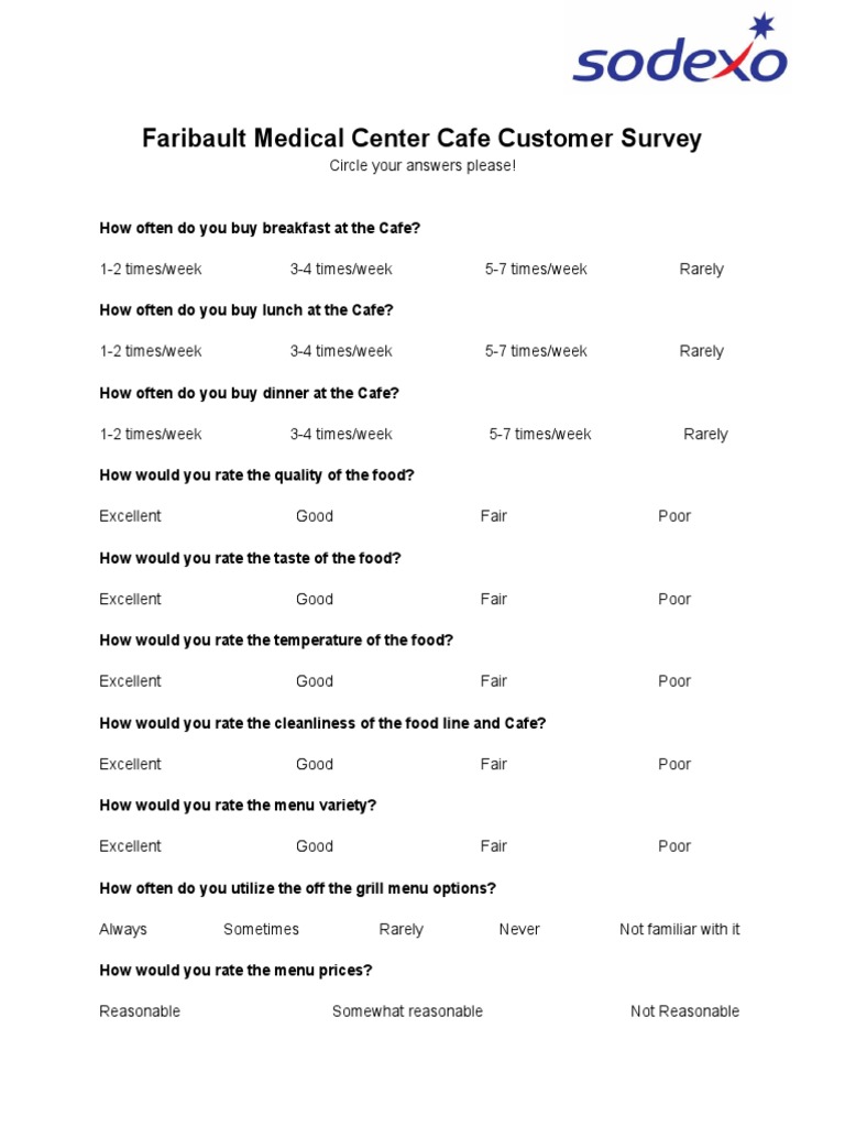 Doh Customer Satisfaction Survey Final Version PDF