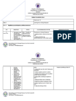 Grade 10 - WEEKLY LEARNING PLAN 4th Quarter