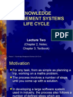 Knowledge Management Systems Life Cycle: Lecture Two