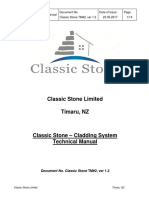 Technical Manual Classic Stone v1.2 25 05 2017